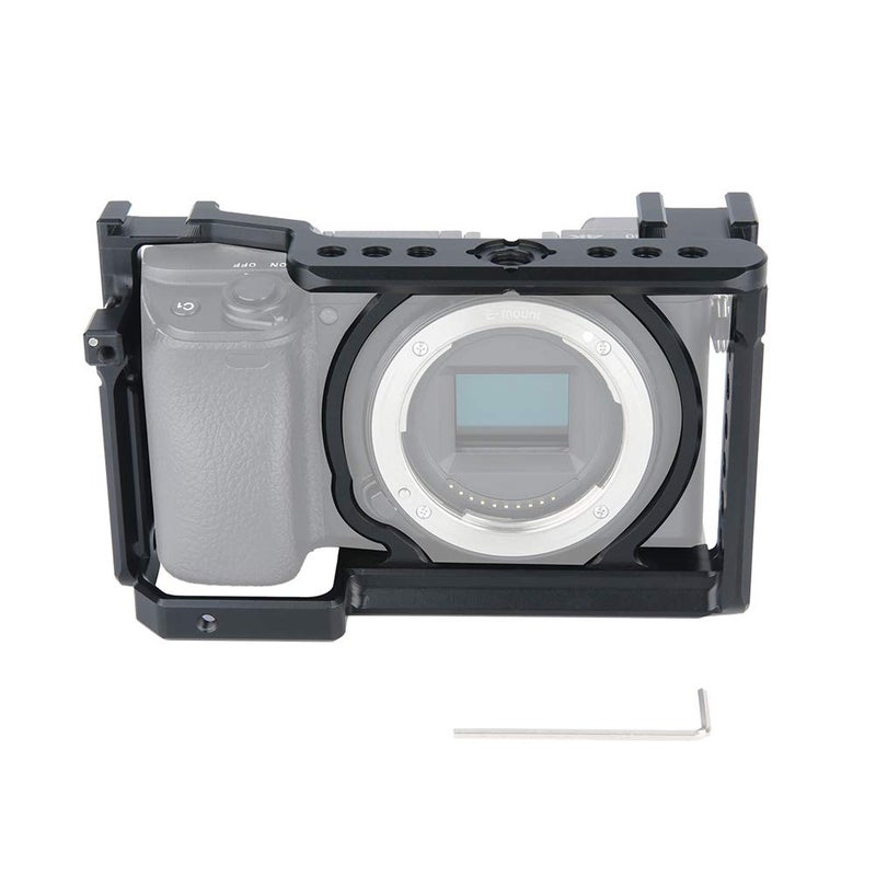 NICEYRIG حامل كاميرا NICEYRIG لكاميرات سوني A6400 A6500 A6100، مع ثقب تحديد 1/4'' 3/8''، سكة NATO وحذاء بارد - 343 - Image 5